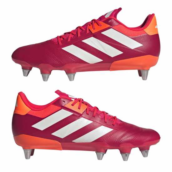 Adidas Kakari Rs Adults Soft Ground Rugby Boots Лус Ред/Фтвр Adidas Kakari Rs Adults Soft Ground Rugby Boots Лус Ред/Фтвр