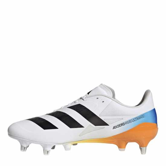 Adidas Adizero Rs15 Ultimate Adults Soft Ground Rugby Boots Wht/Blk/luc Adidas Adizero Rs15 Ultimate Adults Soft Ground Rugby Boots Wht/Blk/luc