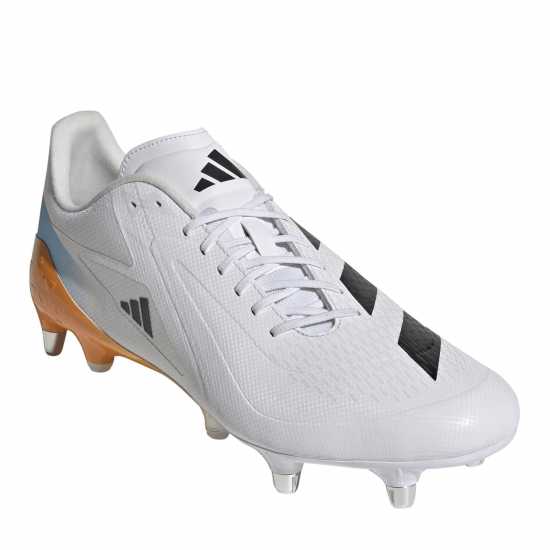 Adidas Adizero Rs15 Ultimate Adults Soft Ground Rugby Boots Wht/Blk/luc Adidas Adizero Rs15 Ultimate Adults Soft Ground Rugby Boots Wht/Blk/luc