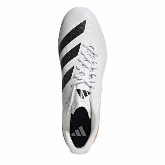 Adidas Adizero Rs15 Ultimate Adults Soft Ground Rugby Boots Wht/Blk/luc Adidas Adizero Rs15 Ultimate Adults Soft Ground Rugby Boots Wht/Blk/luc