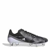 Adidas Adizero Rs15 Ultimate Adults Soft Ground Rugby Boots Черно/Бяло Adidas Adizero Rs15 Ultimate Adults Soft Ground Rugby Boots Черно/Бяло