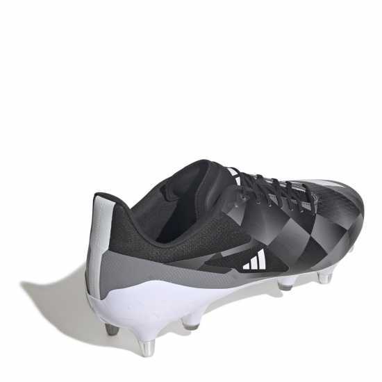Adidas Adizero Rs15 Ultimate Adults Soft Ground Rugby Boots Черно/Бяло Adidas Adizero Rs15 Ultimate Adults Soft Ground Rugby Boots Черно/Бяло