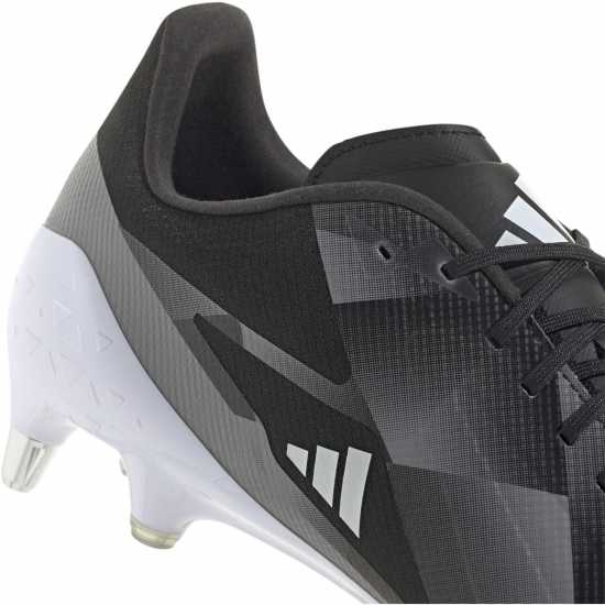 Adidas Adizero Rs15 Ultimate Adults Soft Ground Rugby Boots Черно/Бяло Adidas Adizero Rs15 Ultimate Adults Soft Ground Rugby Boots Черно/Бяло