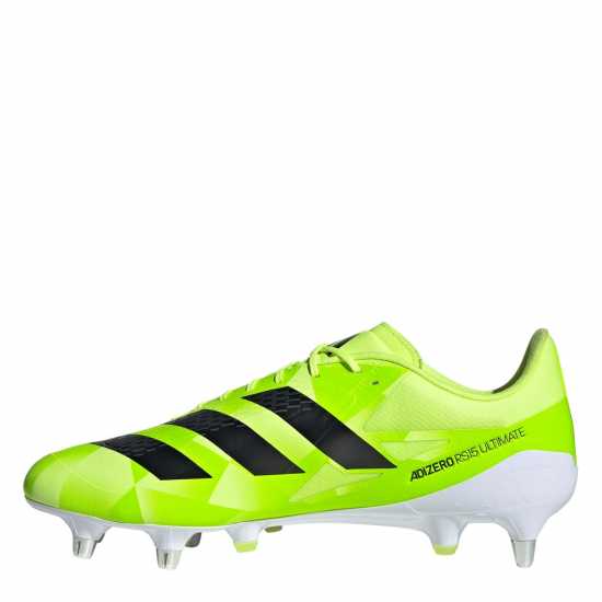 Adidas Adizero Rs15 Ultimate Adults Soft Ground Rugby Boots Жълто/Черно Adidas Adizero Rs15 Ultimate Adults Soft Ground Rugby Boots Жълто/Черно