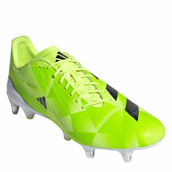 Adidas Adizero Rs15 Ultimate Adults Soft Ground Rugby Boots Жълто/Черно Adidas Adizero Rs15 Ultimate Adults Soft Ground Rugby Boots Жълто/Черно