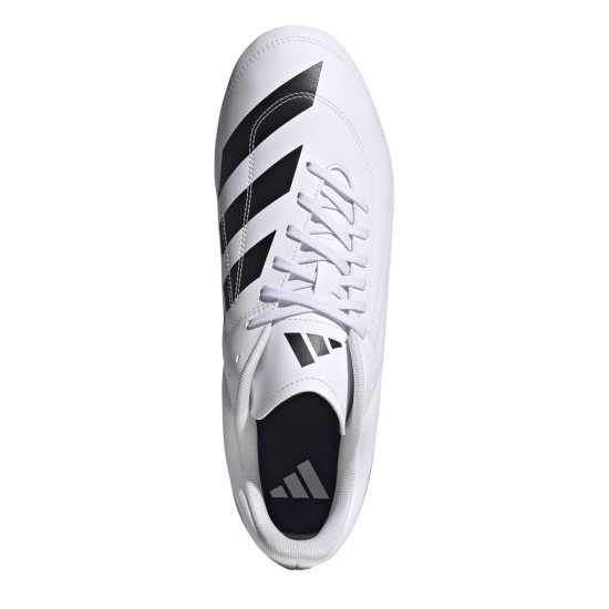 Adidas Rs-15 Adults Firm Ground Rugby Boots Wht/Blk/luc Adidas Rs-15 Adults Firm Ground Rugby Boots Wht/Blk/luc