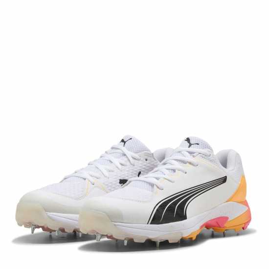 Puma Spike 24.1 Cricket Spikes Mens Puma White 
