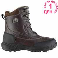 Karrimor Мъжки Апрески Snow Casual Mens Snow Boots Brown Мъжки боти и ботуши