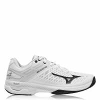 Mizuno Wave Exceed 4 Tennis Shoe Mens White/Black Мъжки маратонки