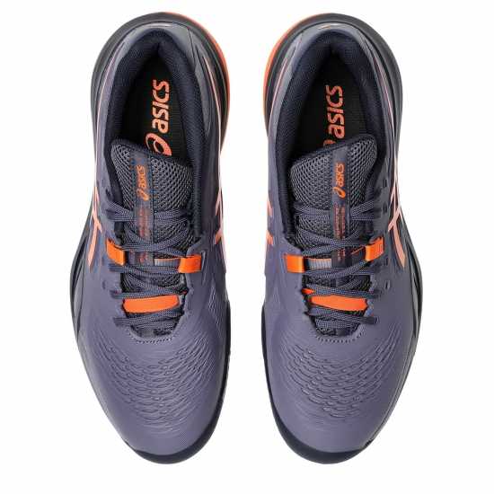 Asics Gel-Resolution X Clay Tennis Shoes Mens Лилаво/Оранжево Тенис маратонки