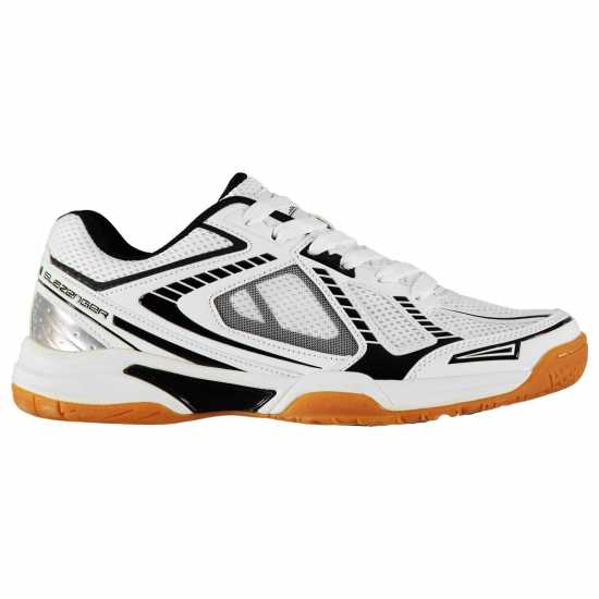 Slazenger Мъжки Маратонки Indoor Mens Trainers Бяло/Черно Бадминтон