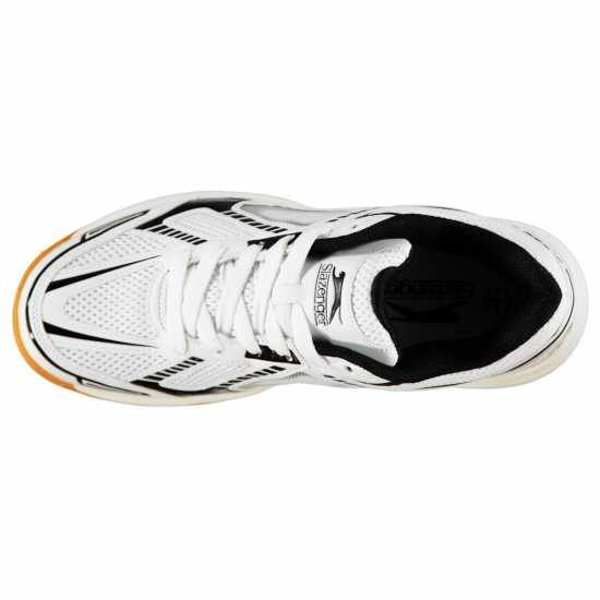 Slazenger Мъжки Маратонки Indoor Mens Trainers Бяло/Черно Бадминтон