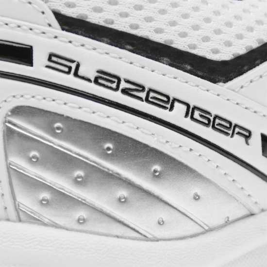 Slazenger Мъжки Маратонки Indoor Mens Trainers Бяло/Черно Бадминтон