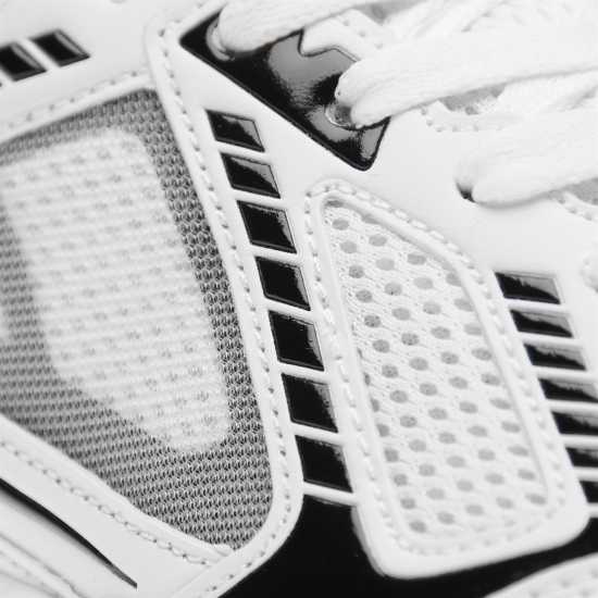 Slazenger Мъжки Маратонки Indoor Mens Trainers Бяло/Черно Бадминтон