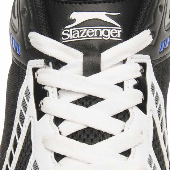 Бадминтон Slazenger Мъжки Маратонки Indoor Mens Trainers Черно/Синьо Slazenger Мъжки Маратонки Indoor Mens Trainers Черно/Синьо Бадминтон