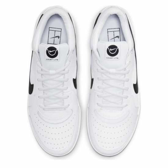 Nike Court Zoom Lite 3 Men's Hard Court Tennis Shoes White/Black Мъжки маратонки