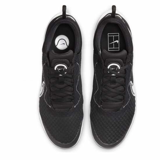 Nike Court Zoom Pro Men's Hard Court Tennis Shoes Black/White - Мъжки маратонки