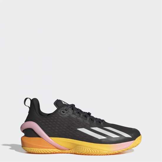 Adidas Adizero Cybersonic Clay Tennis Shoes Mens Черно/Металик/Искра Тенис маратонки