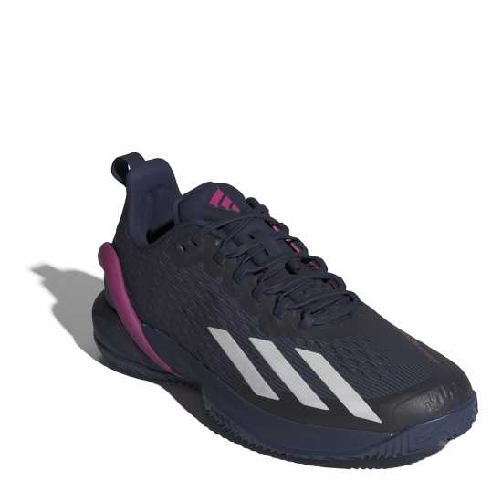 Adidas Adizero Cybersonic Clay Tennis Shoes Mens Син/Мет/Розово Тенис маратонки