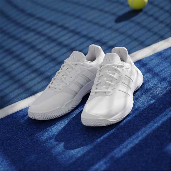 Adidas Gamecourt Tennis Shoes Бяло/Матно сребърно 