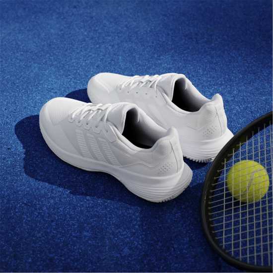 Adidas Gamecourt Tennis Shoes Бяло/Матно сребърно 