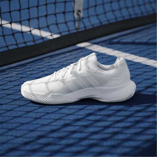 Adidas Gamecourt Tennis Shoes Бяло/Матно сребърно 