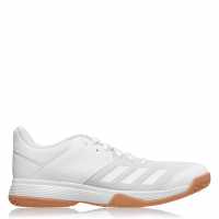 Adidas Ligra 7 Indoor Shoes Womens White/Black Мъжки маратонки