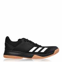 Adidas Ligra 6 Indoor Shoes Mens Black/White Мъжки маратонки