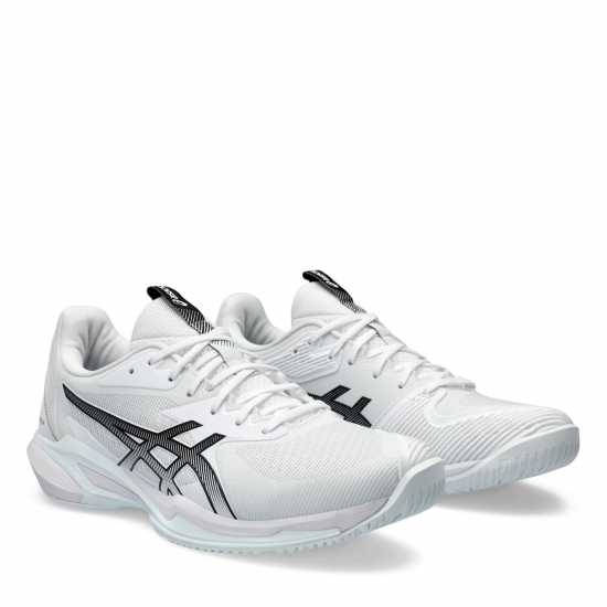 Asics Solution Speed Ff 3 Tennis Shoes Mens White/Black Тенис маратонки
