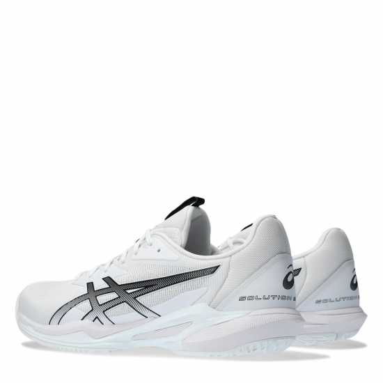 Asics Solution Speed Ff 3 Tennis Shoes Mens White/Black Тенис маратонки