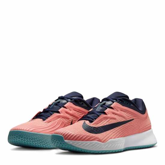Nike Vapor Pro 3 Tennis Shoes Womens Кайсия/Обс-Бял Тенис маратонки