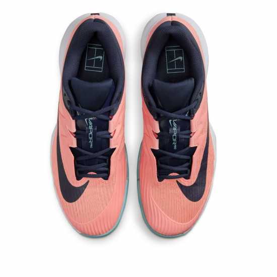 Nike Vapor Pro 3 Tennis Shoes Womens Кайсия/Обс-Бял Тенис маратонки