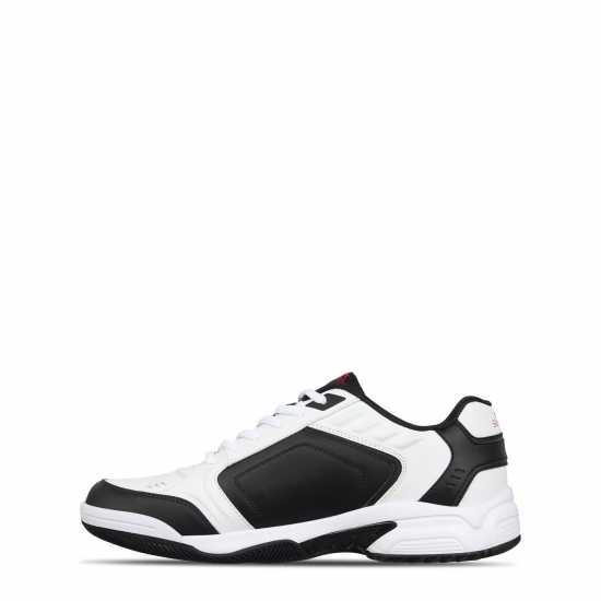 Slazenger Tennis Shoe Mens Бяло/Черно/Червено 