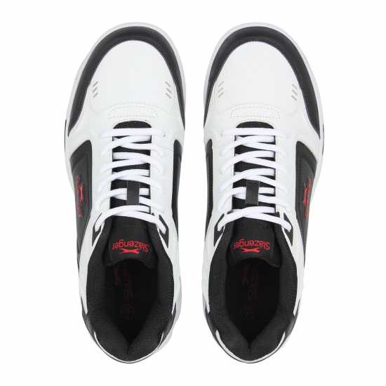 Slazenger Tennis Shoe Mens Бяло/Черно/Червено 