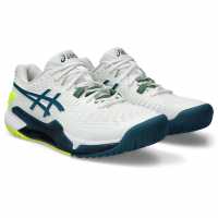 Asics GEL-Resolution 9 Men's Tennis Shoes White/Restful T Мъжки маратонки