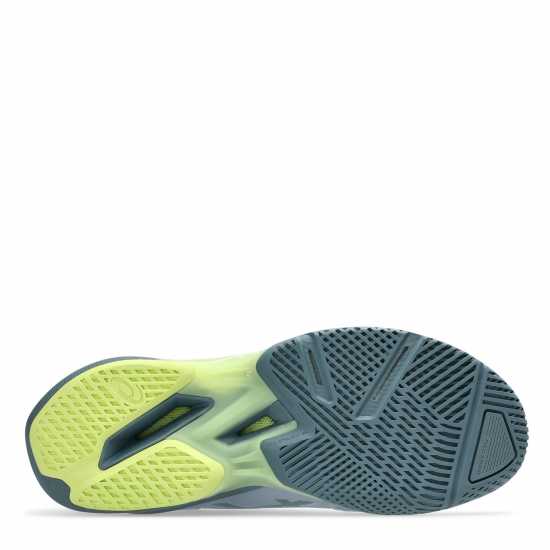 Asics Solution Speed Ff 4 Tennis Shoes Mens Grey Blue/Iron Asics Solution Speed Ff 4 Tennis Shoes Mens Grey Blue/Iron