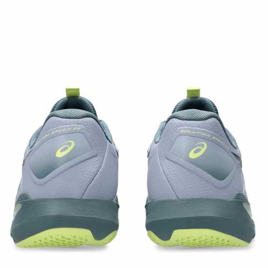 Asics Solution Speed Ff 4 Tennis Shoes Mens Grey Blue/Iron Asics Solution Speed Ff 4 Tennis Shoes Mens Grey Blue/Iron