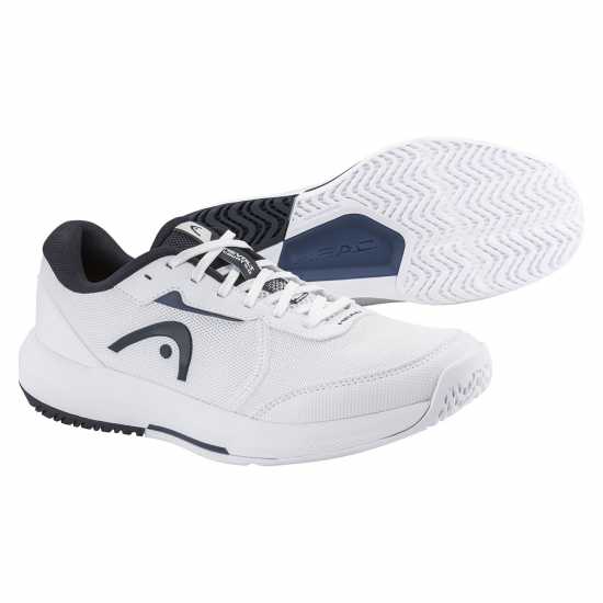 Head Head Revolt Court 5.0 Mens Tennis / Padel Shoes White / Blueberry Head Head Revolt Court 5.0 Mens Tennis / Padel Shoes White / Blueberry