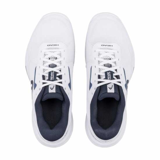 Head Head Revolt Court 5.0 Mens Tennis / Padel Shoes White / Blueberry Head Head Revolt Court 5.0 Mens Tennis / Padel Shoes White / Blueberry