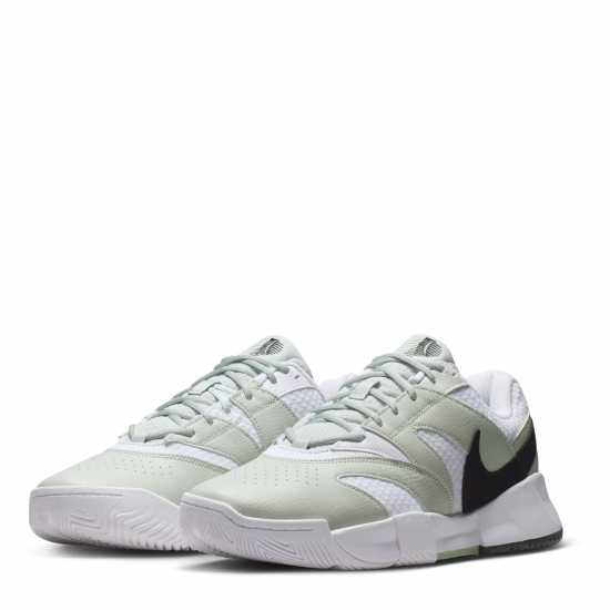 Nike Court Lite 4 Men's Tennis Shoes White/Silver Nike Court Lite 4 Men's Tennis Shoes White/Silver