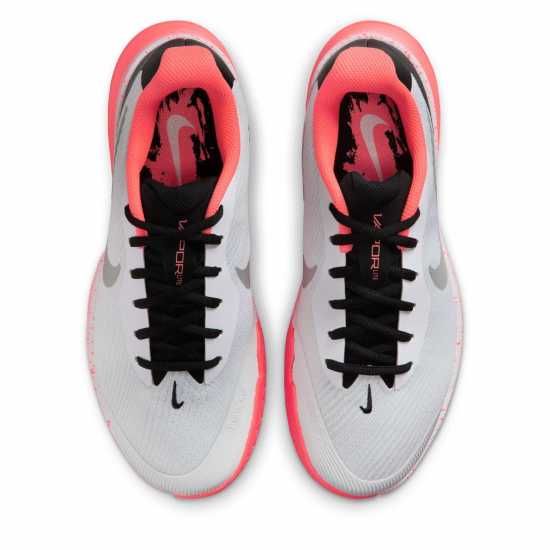 Nike Vapor Lite 3 Tennis Shoes Womens Бяло/Гореща лава 