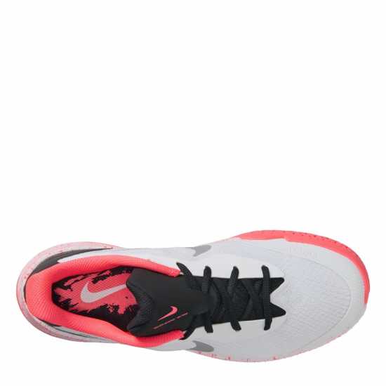 Nike Vapor Lite 3 Tennis Shoes Womens Бяло/Гореща лава 