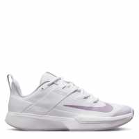 Nike Court Vapor Lite Women's Hard Court Tennis Shoes White/LilacPink Дамски маратонки