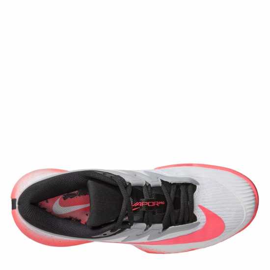 Nike Vapor Pro 3 Tennis Shoes Womens Бяло/Гореща лава 
