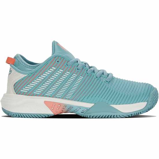 K-Swiss Women's Hypercourt Supreme Clay Court Lace Up Tennis Shoes K-Swiss Women's Hypercourt Supreme Clay Court Lace Up Tennis Shoes