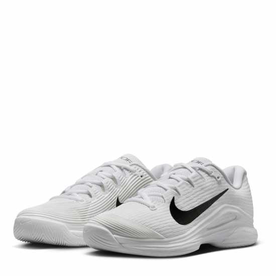 Nike Vapor 12 Hard Court Tennis Shoes Womens Бяло/Черно Тенис маратонки