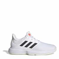 Adidas Gamecourt Tennis Shoes Womens White/Black Дамски маратонки