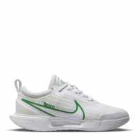 Nike Дамски Тенис Маратонки Court Zoom Pro Hard Court Tennis Shoes Ladies Off White/Kelly Дамски маратонки