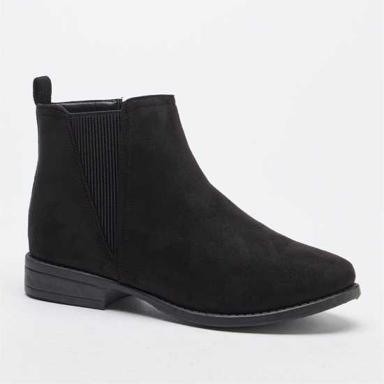 Faux Suede Chelsea Boot  Дамски ботуши