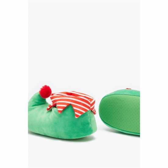 Be You Studio Christmas Elf Slider Slippers  